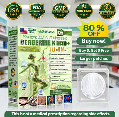 𝑶𝒇𝒇𝒊𝒄𝒊𝒂𝒍 𝑺𝒕𝒐𝒓𝒆  |30% OFF🍀🍀𝐃𝐑.𝐇𝐎𝐍𝐎𝐑® 𝗠𝗼𝗿𝗶𝗻𝗴𝗮 · 𝗕𝗲𝗿𝗯𝗲𝗿𝗶𝗻𝗲 × 𝗡𝗔𝗗+ 𝟏𝟎-𝐢𝐧-𝟏 𝐀𝐝𝐯𝐚𝐧𝐜𝐞𝐝 𝐍𝐚𝐧𝐨 𝐌𝐢𝐜𝐫𝐨𝐧𝐞𝐞𝐝𝐥𝐞 𝐏𝐚𝐭𝐜𝐡  🇺🇸 (𝐉𝐮𝐬𝐭 𝐨𝐧𝐜𝐞 𝐚 𝐝𝐚𝐲, 𝐯𝐢𝐬𝐢𝐛𝐥𝐞 𝐜𝐡𝐚𝐧𝐠𝐞𝐬 𝐢𝐧 𝟕 𝐝𝐚𝐲𝐬）𝘽𝙚𝙧𝙗𝙚𝙧𝙞𝙣𝙚 + 𝙈𝙤𝙧𝙞𝙣𝙜𝙖 𝙁𝙤𝙧𝙢𝙪𝙡𝙖 ✅ 𝐅𝐨𝐫 𝐨𝐛𝐞𝐬𝐢𝐭𝐲, 𝗟𝗼𝗼𝘀𝗲 𝘀𝗸𝗶𝗻,𝐝𝐢𝐚𝐛𝐞𝐭𝐞𝐬, 𝐬𝐥𝐞𝐞𝐩 𝐚𝐩𝐧𝐞𝐚, 𝐣𝐨𝐢𝐧𝐭 𝐢𝐬𝐬𝐮𝐞𝐬, 𝐚𝐧𝐝 𝐦𝐨𝐫𝐞💯💯