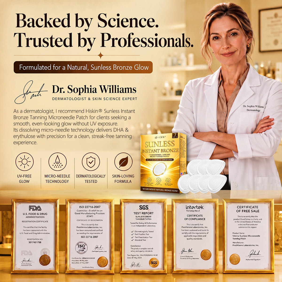 ☀️𝑶𝒇𝒇𝒊𝒄𝒊𝒂𝒍 𝑺𝒕𝒐𝒓𝒆 | ☀️ 𝐇𝐢𝐬𝐤𝐢𝐧® 𝐒𝐮𝐧𝐥𝐞𝐬𝐬 𝐈𝐧𝐬𝐭𝐚𝐧𝐭 𝐁𝐫𝐨𝐧𝐳𝐞 𝐓𝐚𝐧𝐧𝐢𝐧𝐠 𝐌𝐢𝐜𝐫𝐨𝐧𝐞𝐞𝐝𝐥𝐞 𝐏𝐚𝐭𝐜𝐡 (𝐉𝐮𝐬𝐭 𝐨𝐧𝐜𝐞 𝐚 𝐝𝐚𝐲) 𝐕𝐢𝐬𝐢𝐛𝐥𝐞 𝐁𝐫𝐨𝐧𝐳𝐞 𝐆𝐥𝐨𝐰 𝐢𝐧 𝟕 𝐃𝐚𝐲𝐬 ✅ 𝐍𝐨 𝐔𝐕, 𝐍𝐨 𝐎𝐫𝐚𝐧𝐠𝐞, 𝐍𝐨 𝐒𝐭𝐫𝐞𝐚𝐤𝐬, 𝐍𝐨 𝐃𝐇𝐀, 𝐍𝐨 𝐌𝐞𝐬𝐬.